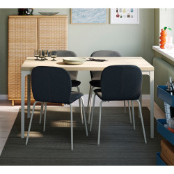 Scaun Ikea Skalsta/Knaback (Gri inchis/Gri deschis-bej) Thumb