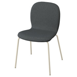 Scaun Ikea Skalsta/Knaback (Gri inchis/Gri deschis-bej)