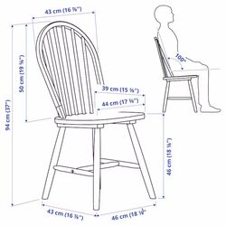 Scaun Ikea Skogsta (Acacia) Thumb