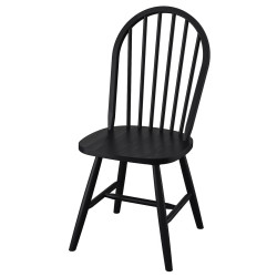 Scaun Ikea Skogsta (Negru)