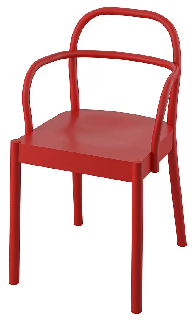 Scaun Ikea Stockholm 2025 (Rosu)