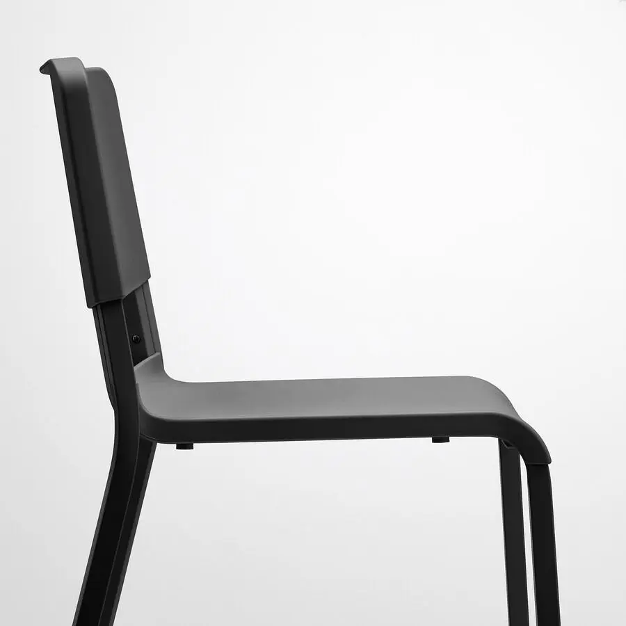 Scaun Ikea Teodores (Negru)