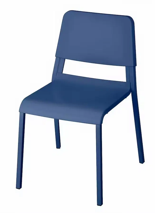 Scaun Ikea Teodores (Albastru)