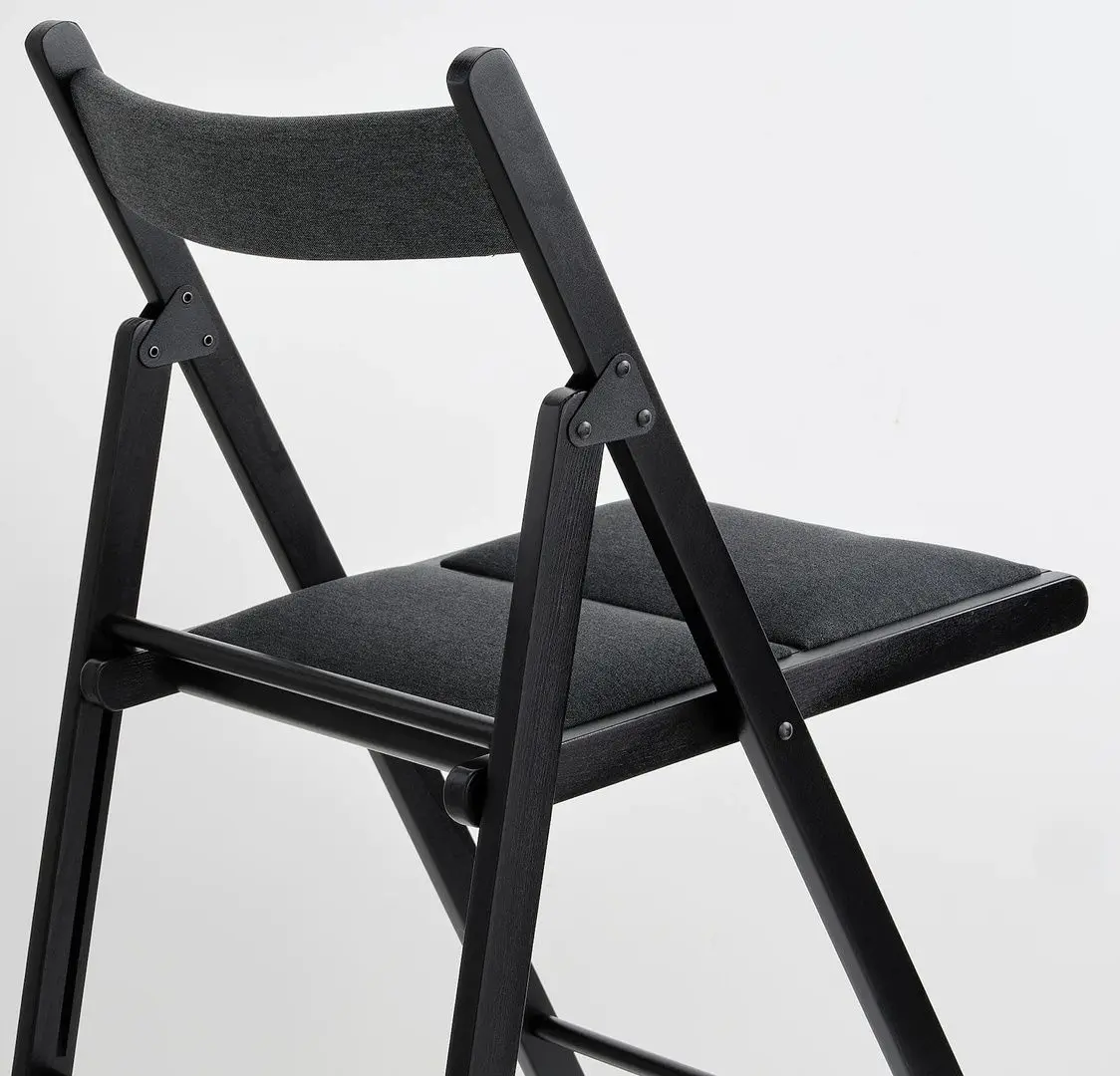 Scaun Ikea Terje pliant (Negru/Knisa Gri Inchis) - 8