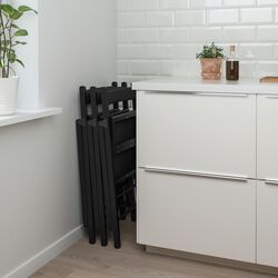 Scaun Ikea Terje pliant (Negru/Knisa Gri Inchis) Thumb