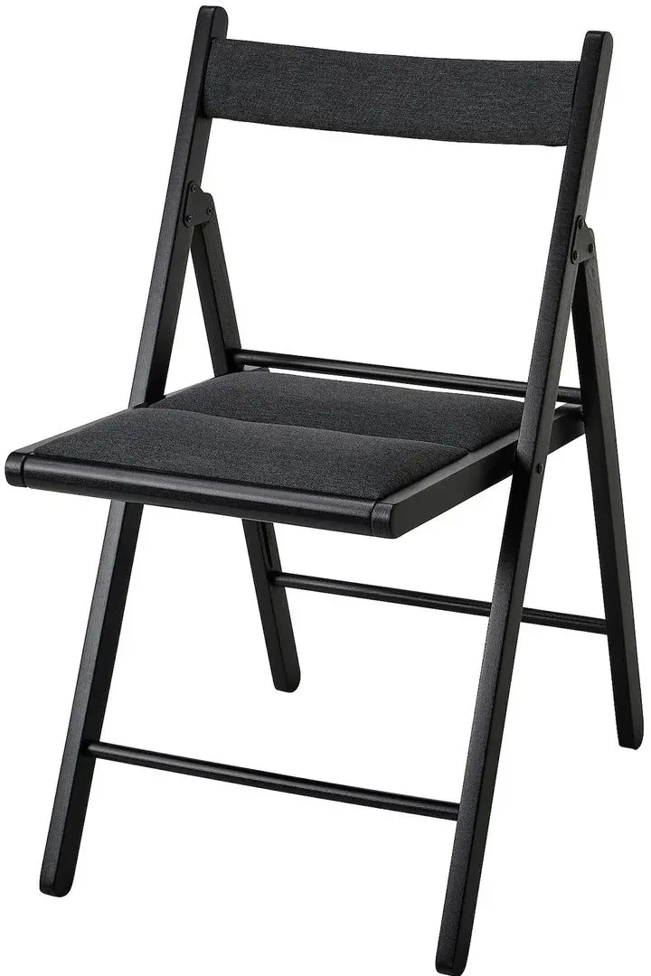 Scaun Ikea Terje pliant (Negru/Knisa Gri Inchis)