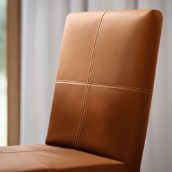 Scaun Ikea Tonstad/Bomstad (Maro-auriu/Aspect stejar) Thumb