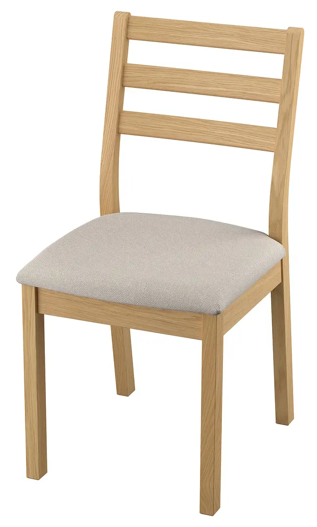 Scaun Ikea Tonstad/Fridtuna (Aspect stejar/Bej deschis)