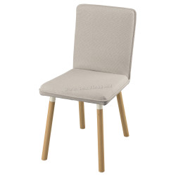 Scaun Ikea Tonstad/Fridtuna (Bej deschis/Aspect stejar)