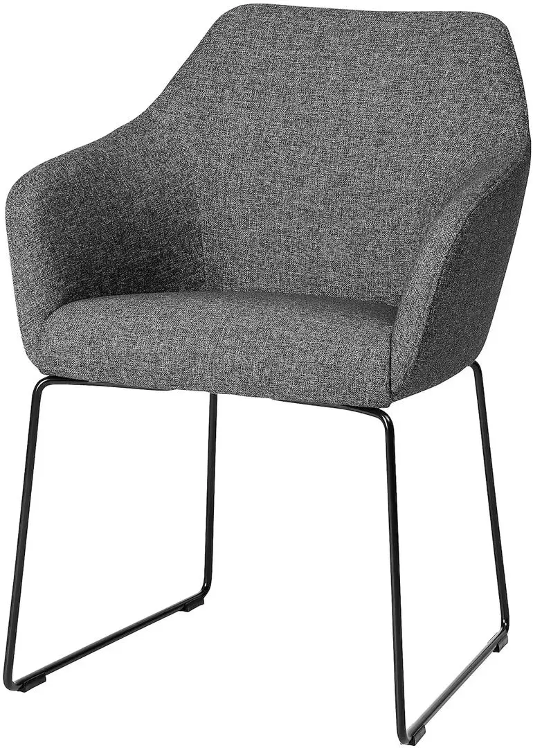 Scaun Ikea Tossberg/Gunnared (Gri inchis/Negru)