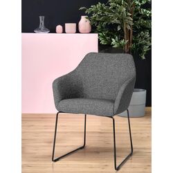 Scaun Ikea Tossberg/Gunnared (Gri inchis/Negru)