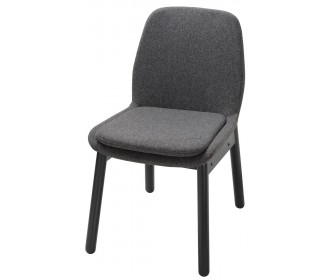 Scaun Ikea Vedbo (Negru/Gri-inchis)