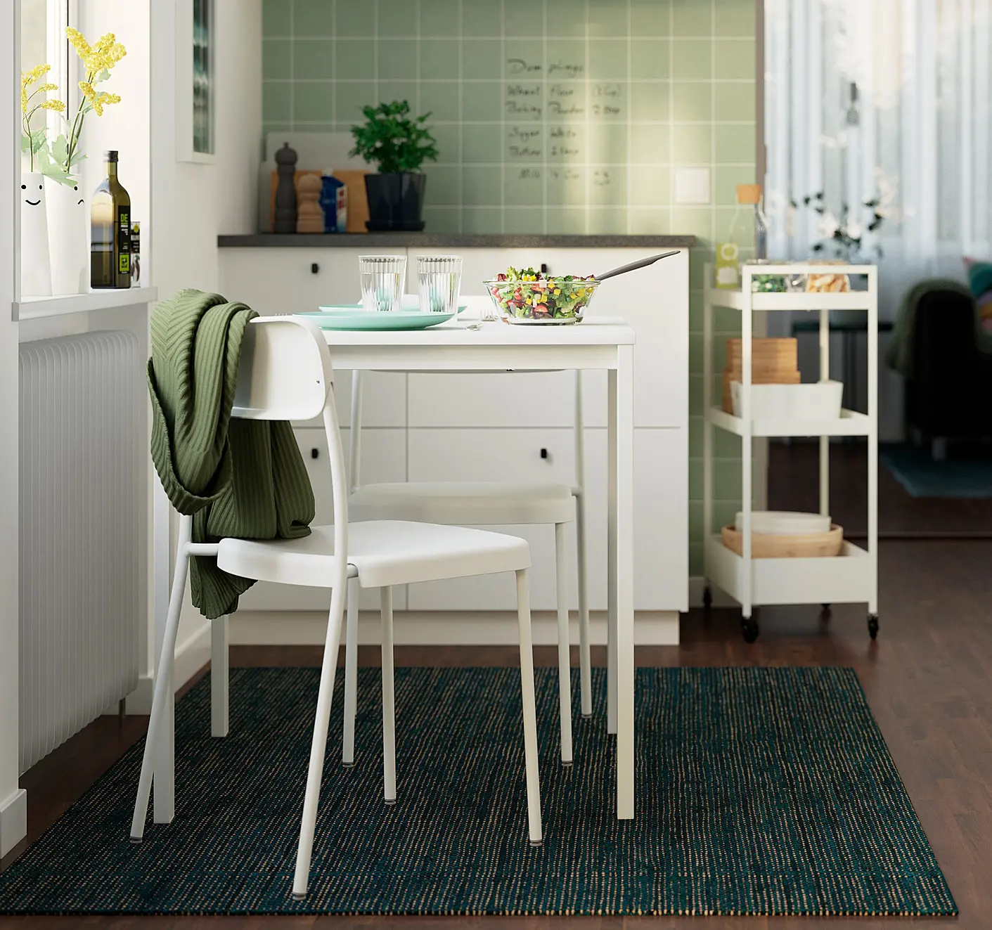 Scaun Ikea Vihals (Alb)