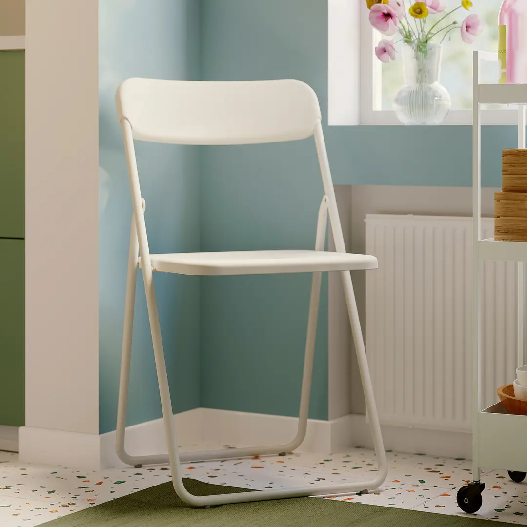 Стул Ikea Vihals складной (Белый)