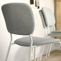 Scaun Ikea Vihals/Tibbleby (Alb/Bej-gri) Thumb