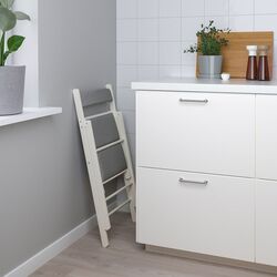 Scaun pliant Ikea Frosvi/Knisa (Alb/Gri) Thumb
