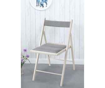 Scaun pliant Ikea Frosvi (Alb/Knisa Gri)