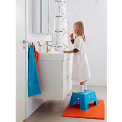 Taburet pentru copii Ikea Bolmen (Albastru) Thumb