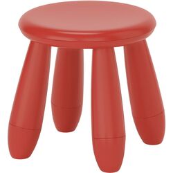 Taburet pentru copii Ikea Mammut (Rosu) Thumb
