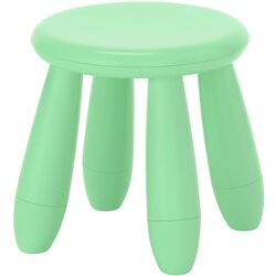 Taburet pentru copii Ikea Mammut (Verde deschis) Thumb