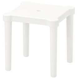 Табурет детский Ikea Utter (Белый)