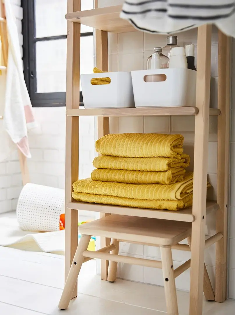 Taburet pentru copii Ikea Vilto (Mesteacan)