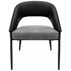 Стул Jumi Bergamo CM-354364 (Black/Grey) Thumb