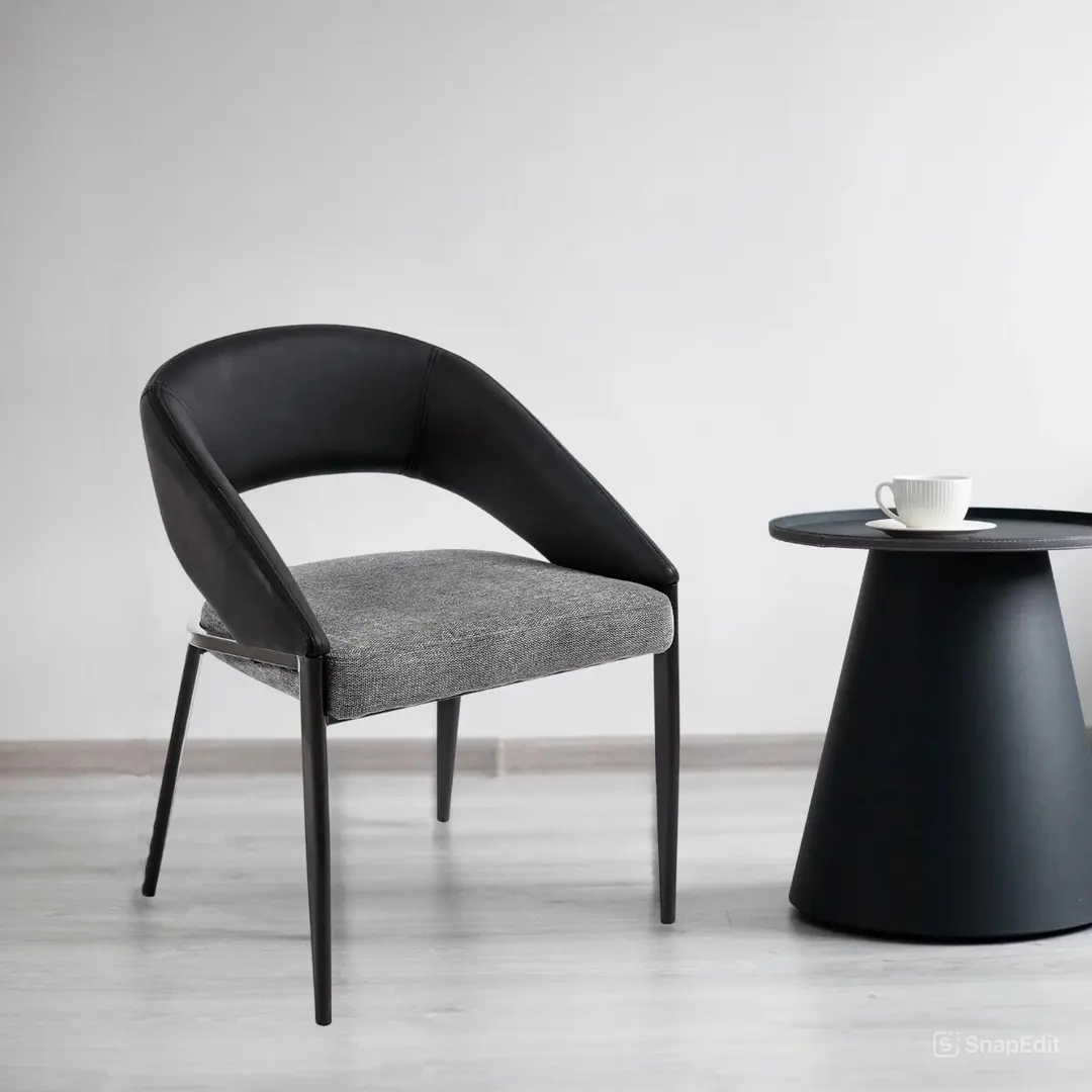 Стул Jumi Bergamo CM-354364 (Black/Grey)