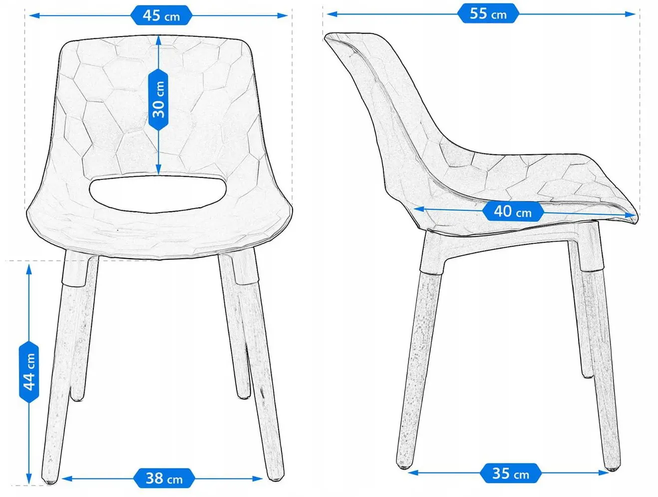 Scaun Jumi Davis SD-939639 (White)
