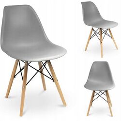 Scaun Jumi Eva SD-972063 (Gray) Thumb