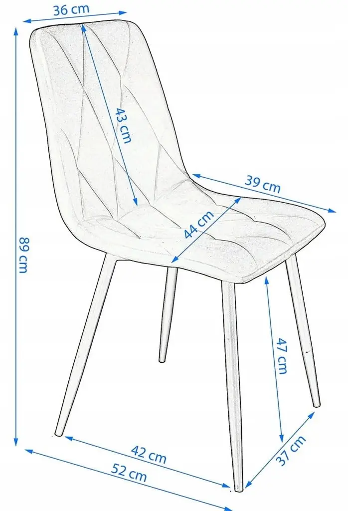 Scaun Jumi Piado CM-274785 (Yellow)