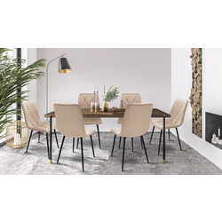 Scaun Jumi Piado SD-998643 (Beige) Thumb