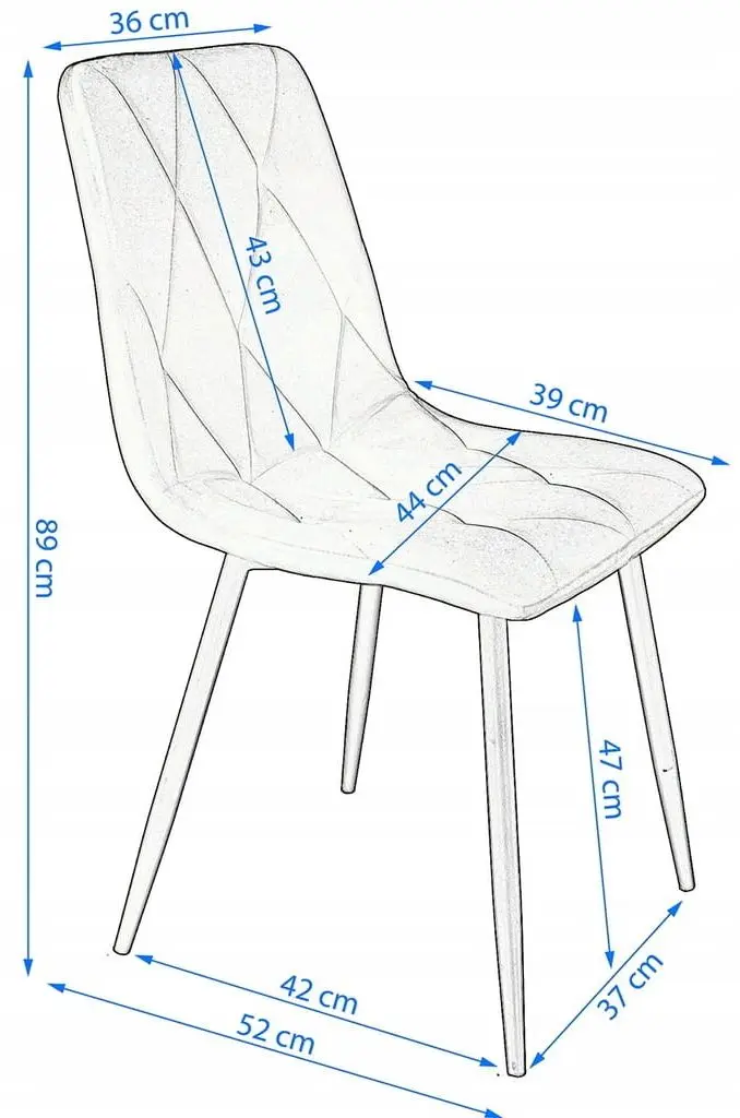 Scaun Jumi Piado SD-998643 (Beige)
