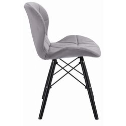 Scaun Jumi Velvet SD-276192 (Gray) Thumb