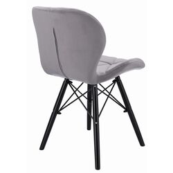 Scaun Jumi Velvet SD-276192 (Gray) Thumb