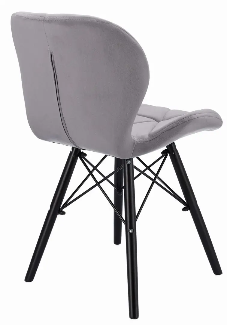 Scaun Jumi Velvet SD-276192 (Gray)