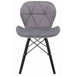 Scaun Jumi Velvet SD-276192 (Gray) Thumb