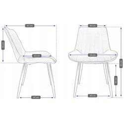 Стул Jumi Viva SD-939493 (Gray) Thumb