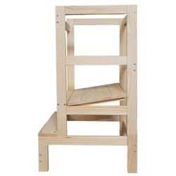 Детский табурет-стремянка Kruzzel 24637 (Natural) Thumb