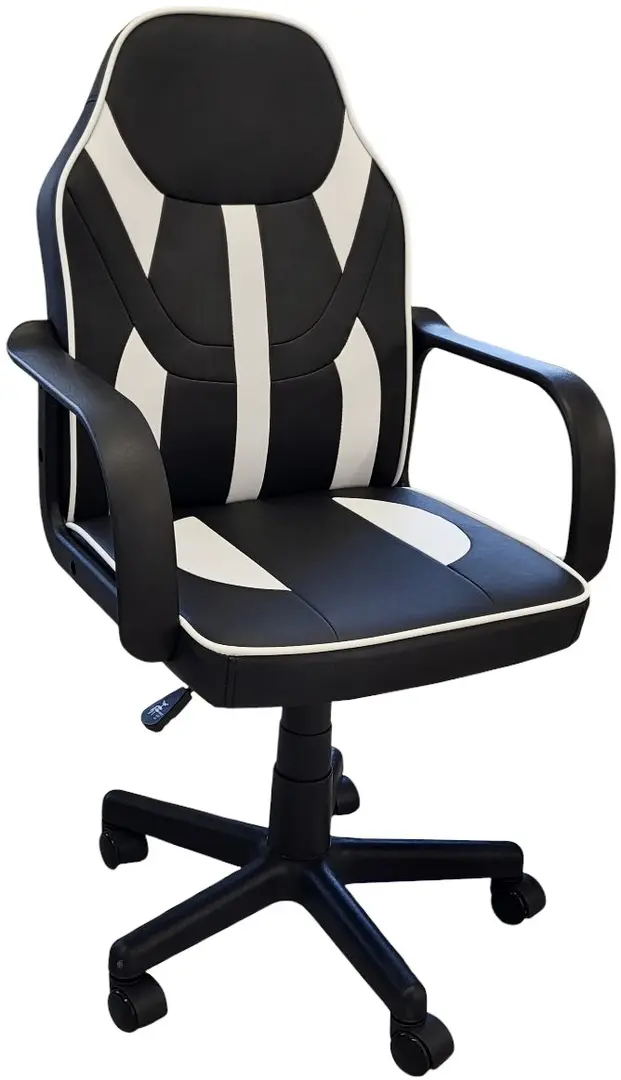 Fotoliu Magnusplus Gamer Kid Pro (Black/White)