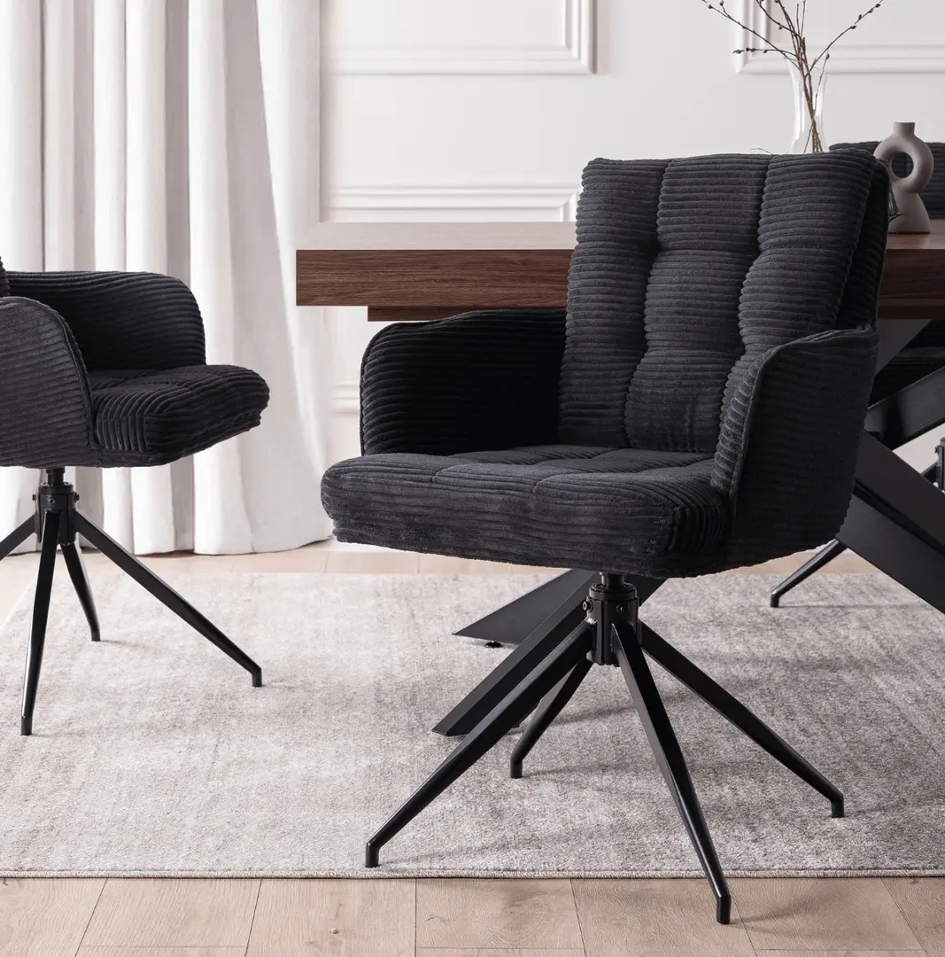 Scaun Mebel Elite Akita (Black)