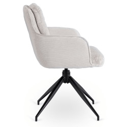 Scaun Mebel Elite Akita (Grey/Black) Thumb