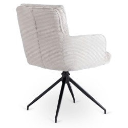 Scaun Mebel Elite Akita (Grey/Black) Thumb