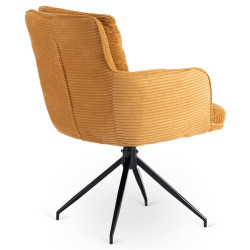 Scaun Mebel Elite Akita (Mustard/Black) Thumb