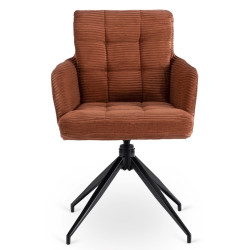 Scaun Mebel Elite Akita (Terracotta/Black) Thumb