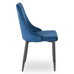 Стул Mebel Elite Bari (Blue/Black) Thumb