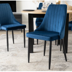 Scaun Mebel Elite Bari (Blue/Black)