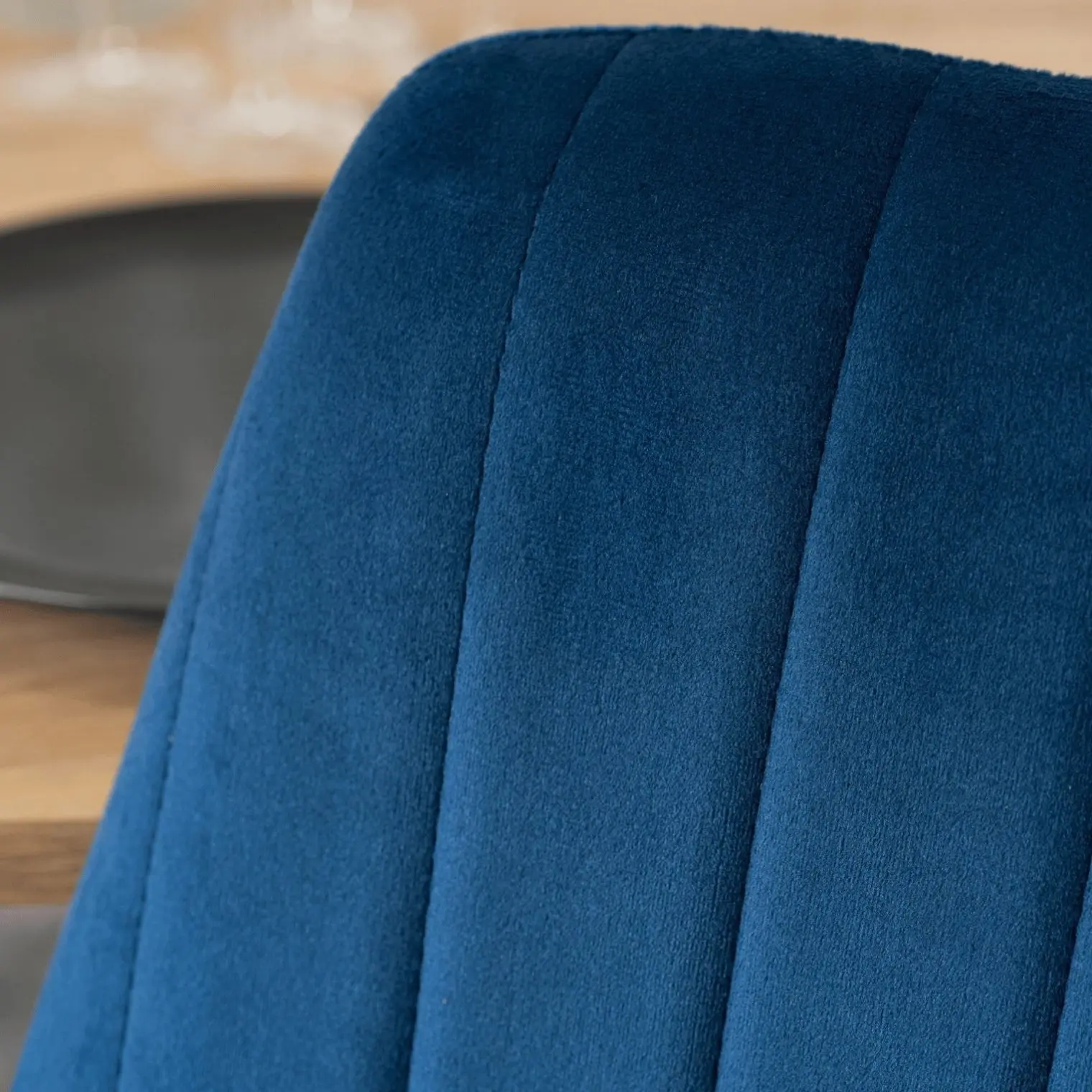 Стул Mebel Elite Bari (Blue/Black)