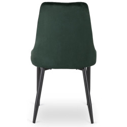 Стул Mebel Elite Bari (Green/Black) Thumb