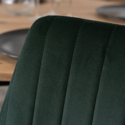 Стул Mebel Elite Bari (Green/Black) Thumb